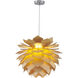 Canada 1 Light 21 inch Natural Wood Chandelier Ceiling Light